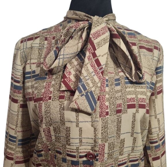 Vintage Frances Henaghan 1970's Skirt and Blouse Women's Size 2 - Picture 4 of 13